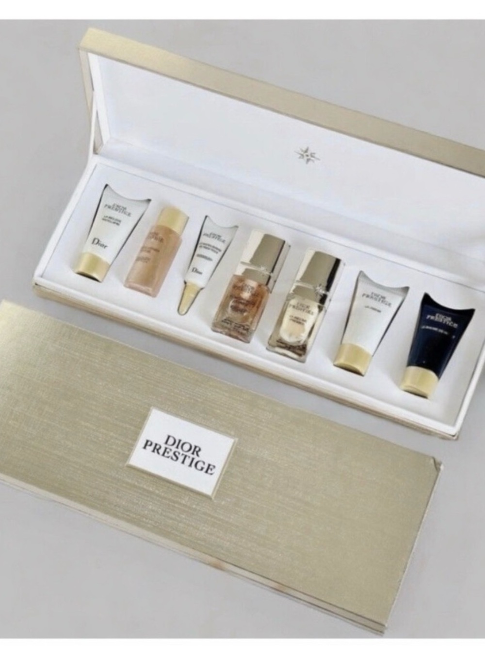 Dior Prestige Gift Box in Gold and White